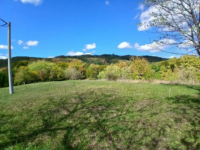 View of the hilly landscape